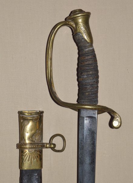 ﻿US M1850 Foot Officer’s Presentation Sword, 144th NY Infantry ...