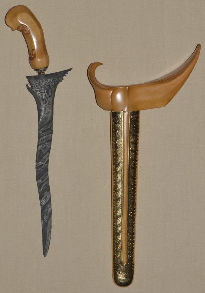 ﻿Javanese Keris (Kris) Solo Dagger - Antique Weapon Store