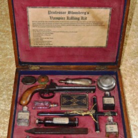 ﻿Professor Blomberg Vampire Killing Kit, 19th C and Later