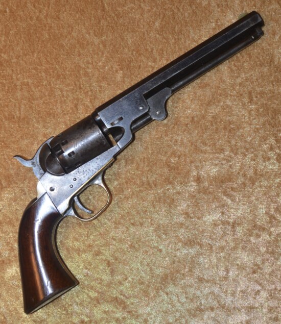 Civil War Era Manhattan Navy Series III Revolver - Image 2