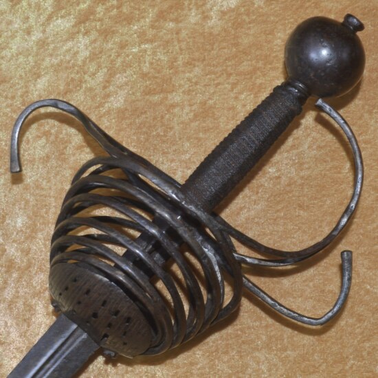 Italian 6-ring Rapier, ca. 1620 - Image 2