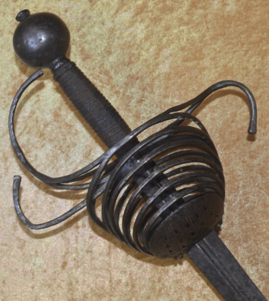 Italian 6-ring Rapier, ca. 1620